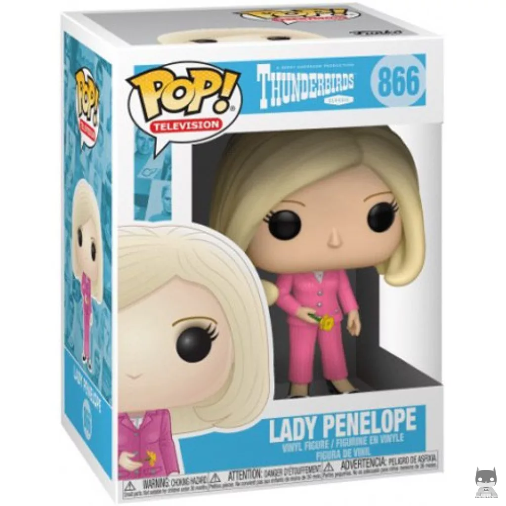 Figura Funko Pop! Lady Penelope en su caja