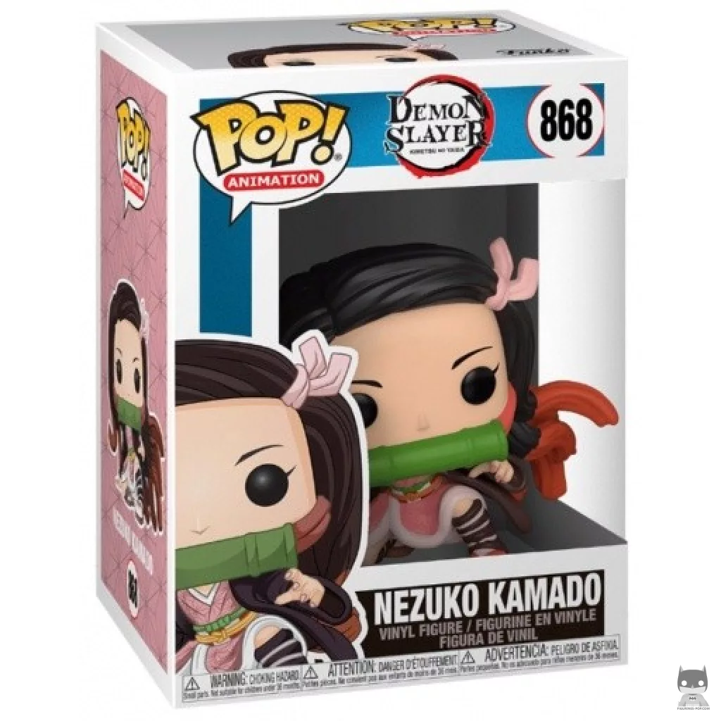 Figura Funko Pop! Nezuko Kamado en su caja