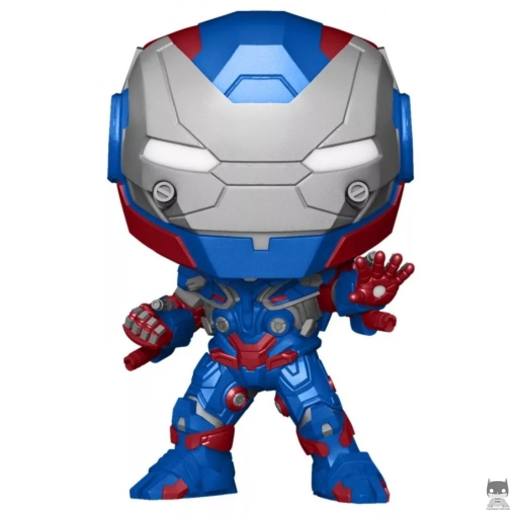 Figura Funko Pop! Iron Patriot (Metalizado) (Marvel Comics)