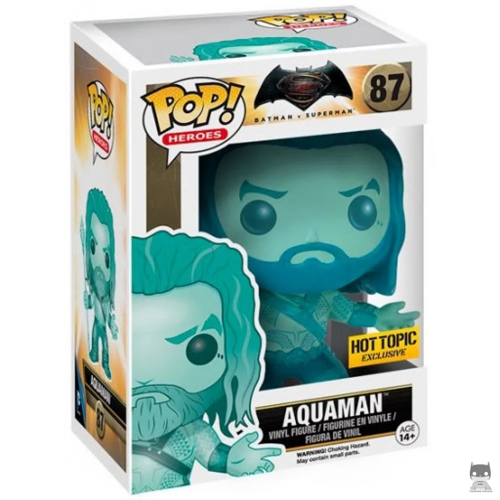 Figura Funko Pop! Aquaman (Océano) en su caja