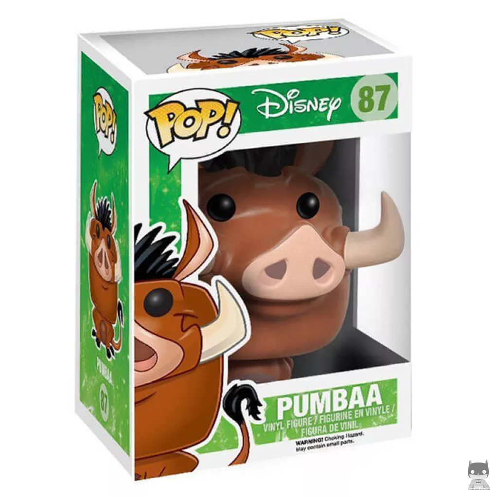Figura Funko Pop! Pumba en su caja