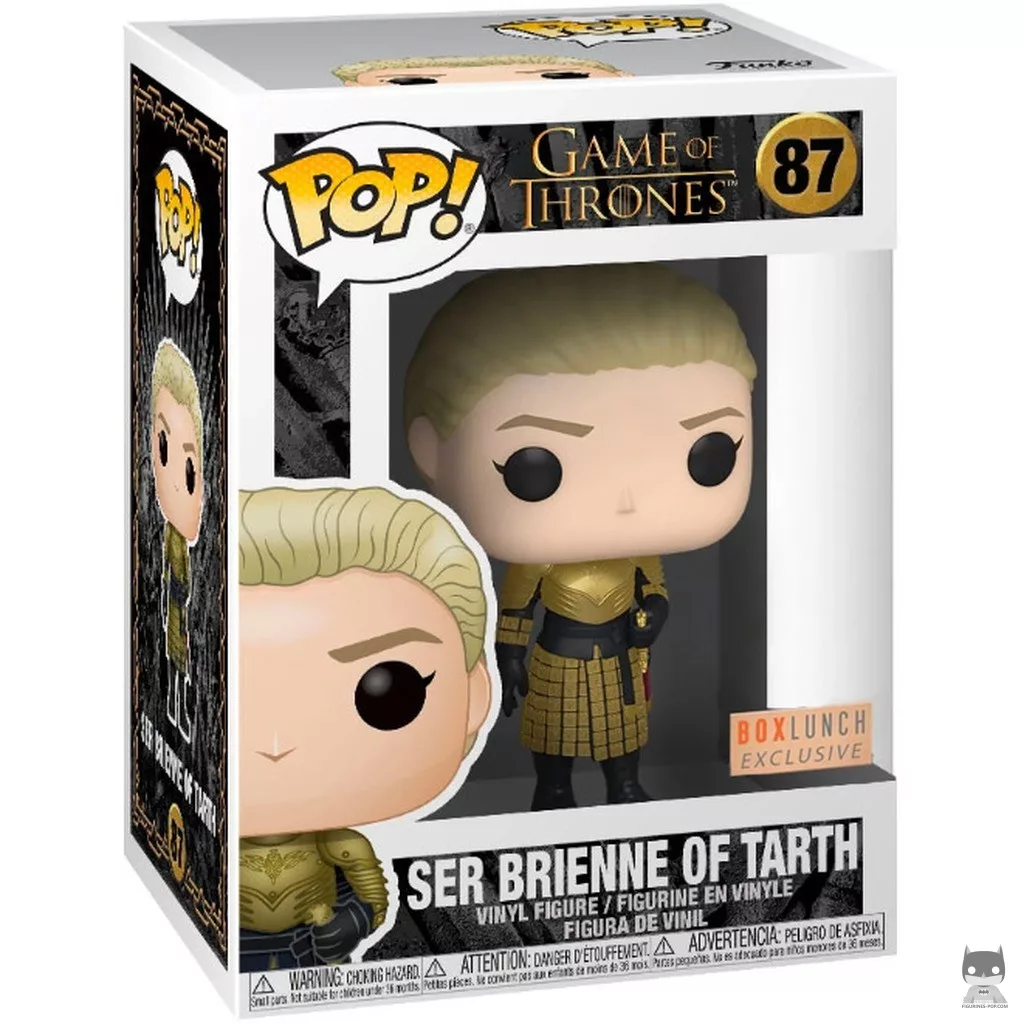 Figura Funko Pop! Ser Brienne de Tarth en su caja