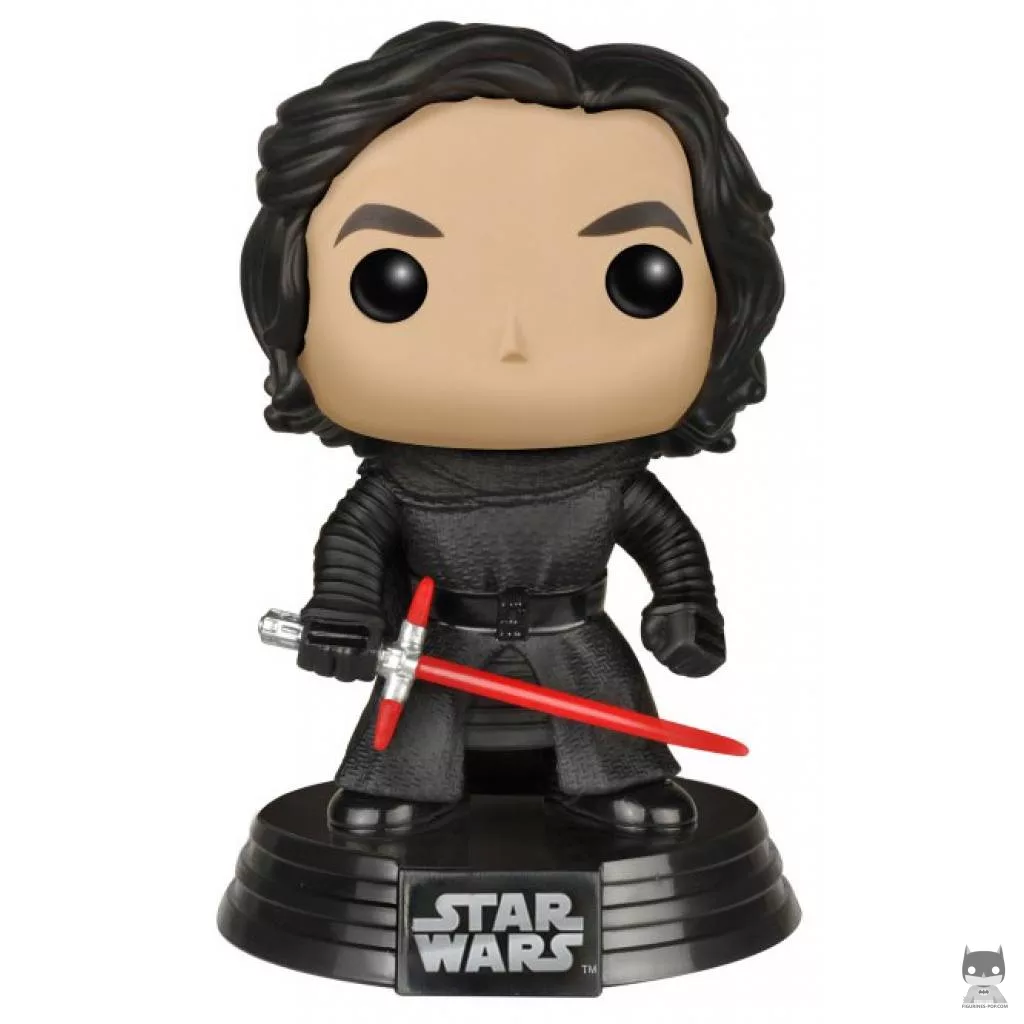 Figura Funko Pop! Kylo Ren sin máscara (Star Wars: Episodio VII, El despertar de la Fuerza)