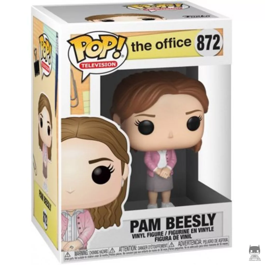 Figura Funko Pop! Pam Beesly en su caja