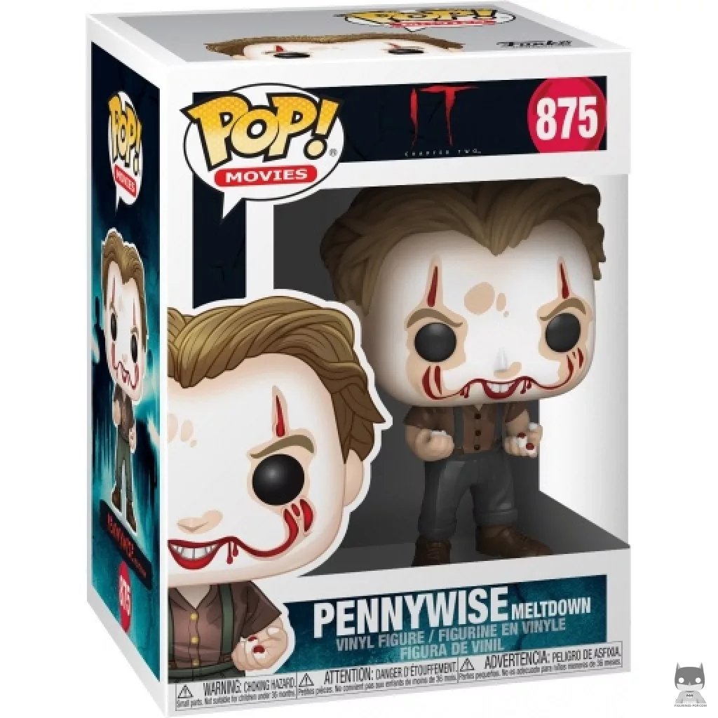 Figura Funko Pop! Pennywise derritiéndose en su caja