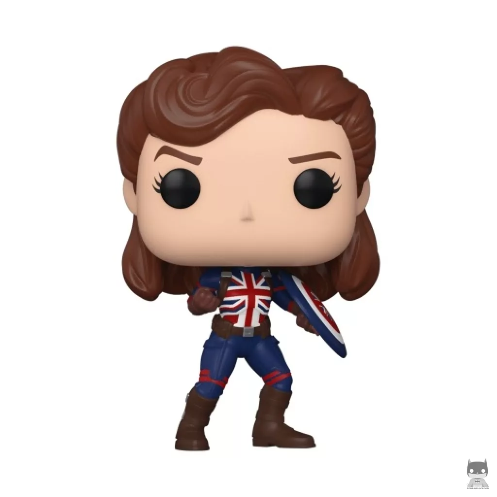 Figura Funko Pop! Capitana Carter (¿Qué pasaría si...?)