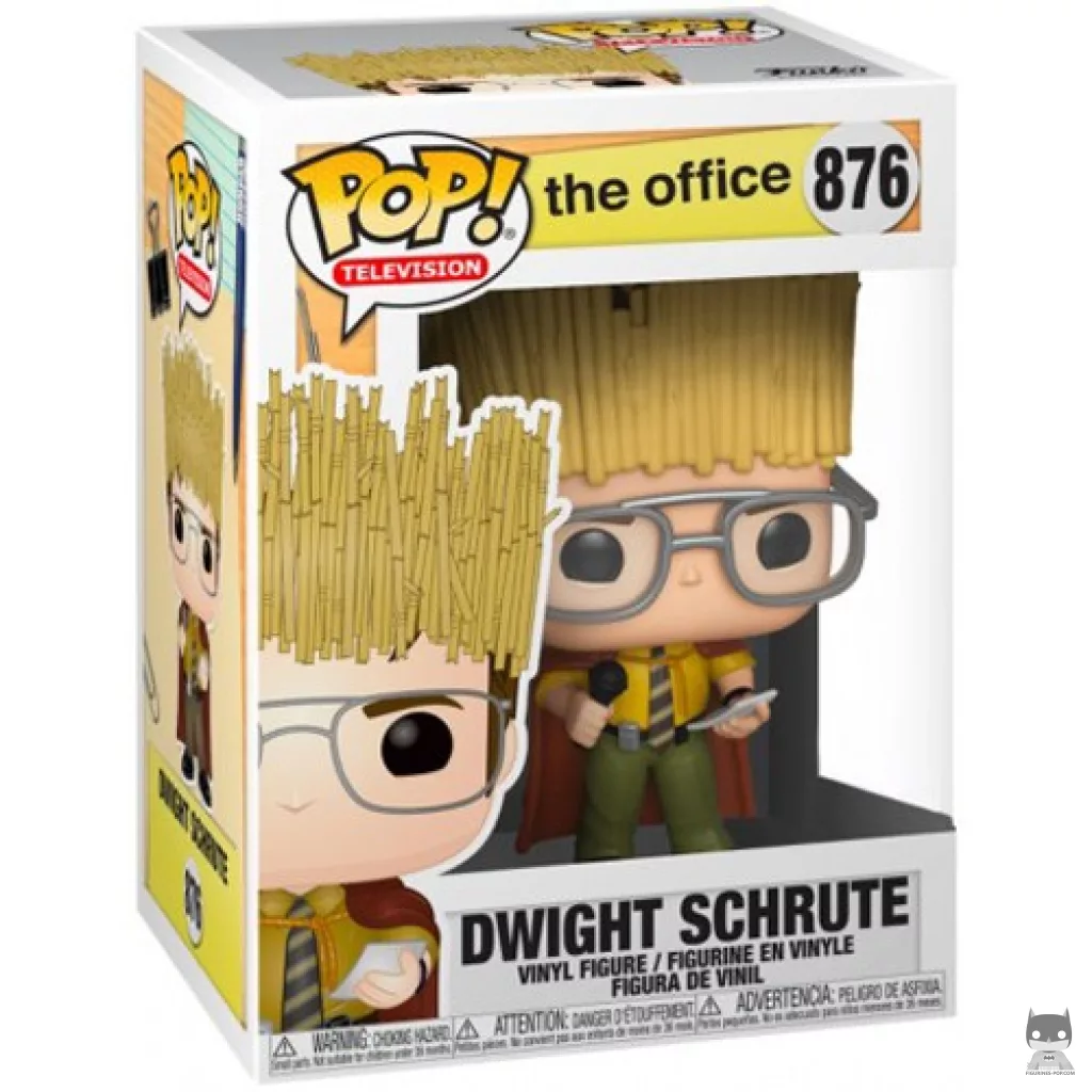 Figura Funko Pop! Dwight Schrute en su caja