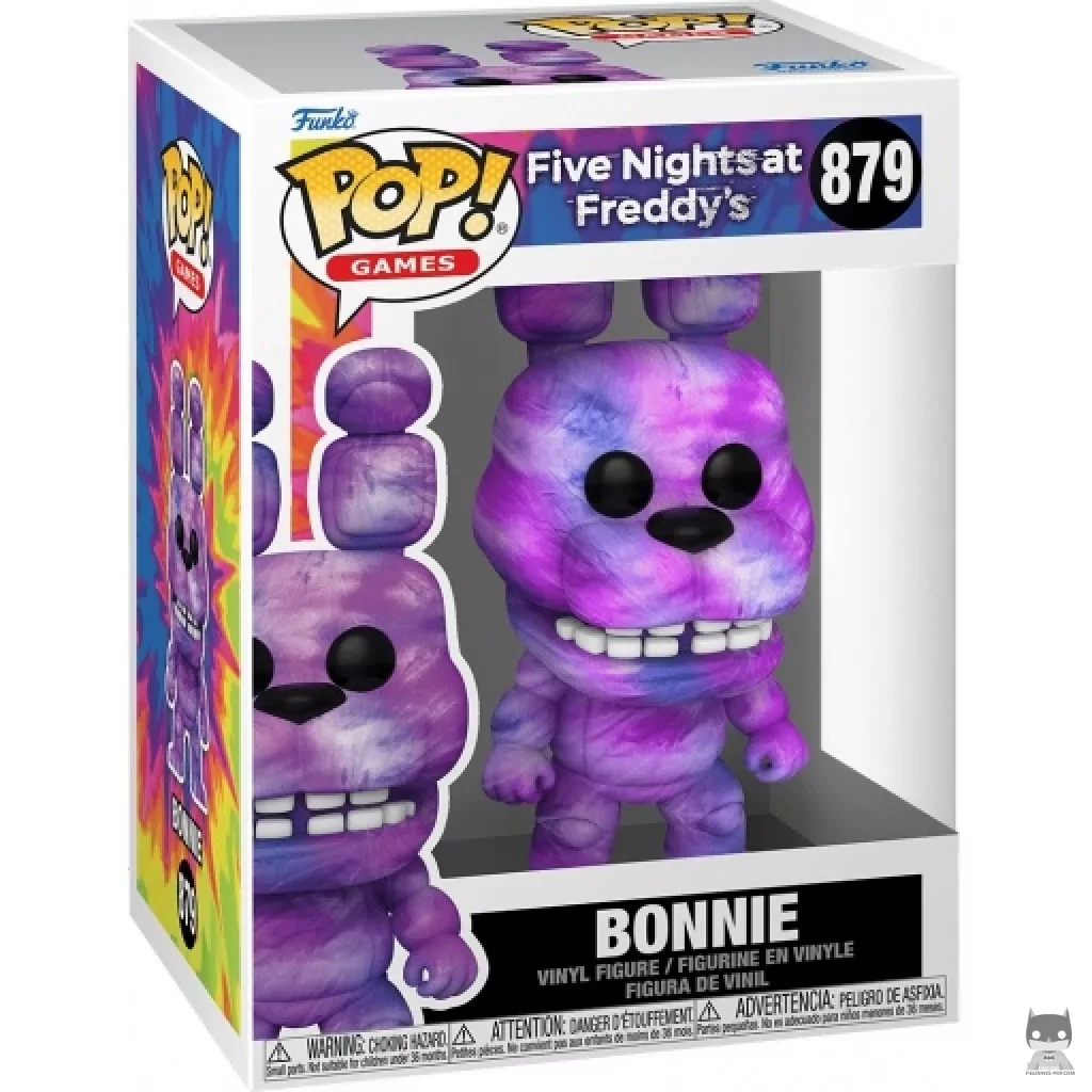 Figura Funko Pop! Bonnie (Tie & Dye) en su caja