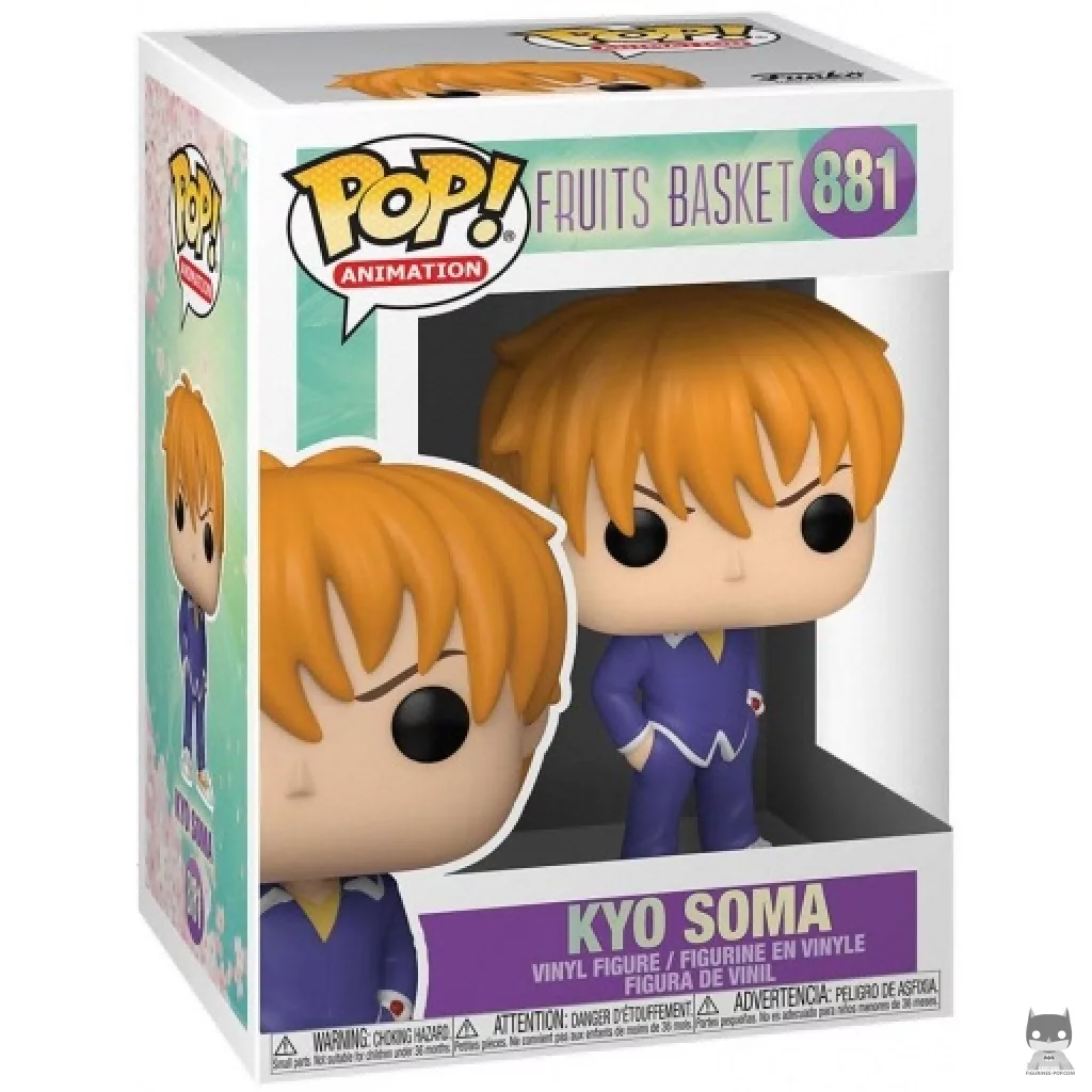 Figura Funko Pop! Kyo Soma en su caja