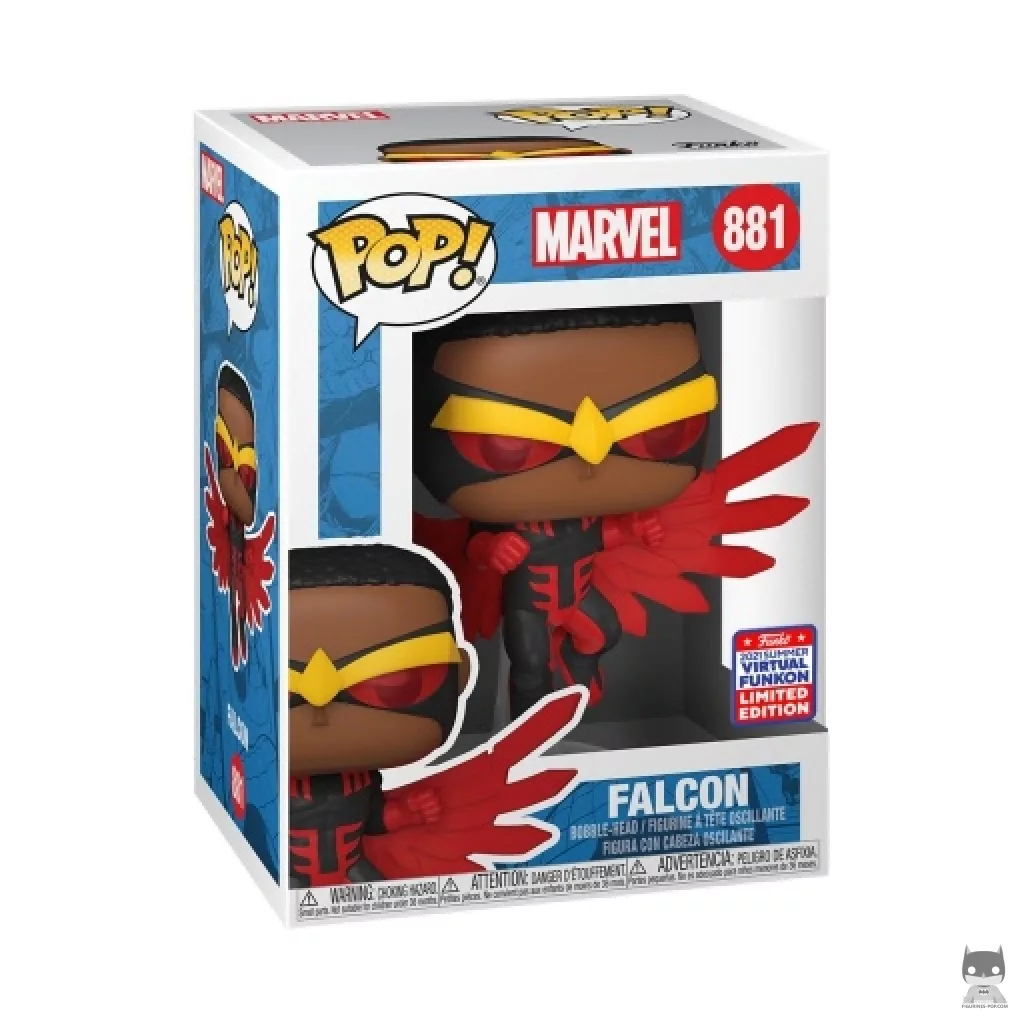 Figura Funko Pop! Halcón en su caja