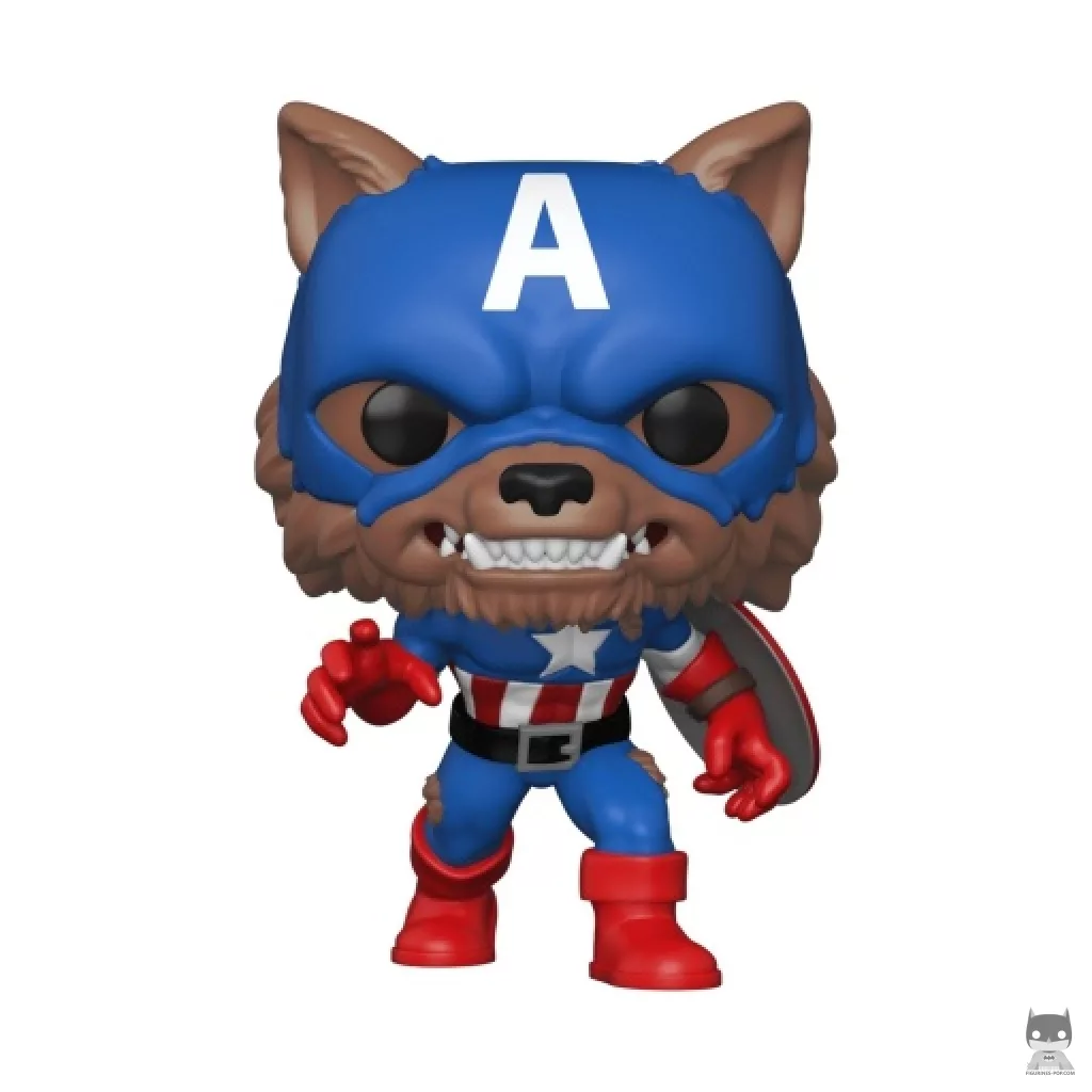 Figura Funko Pop! Capwolf (Marvel Comics)