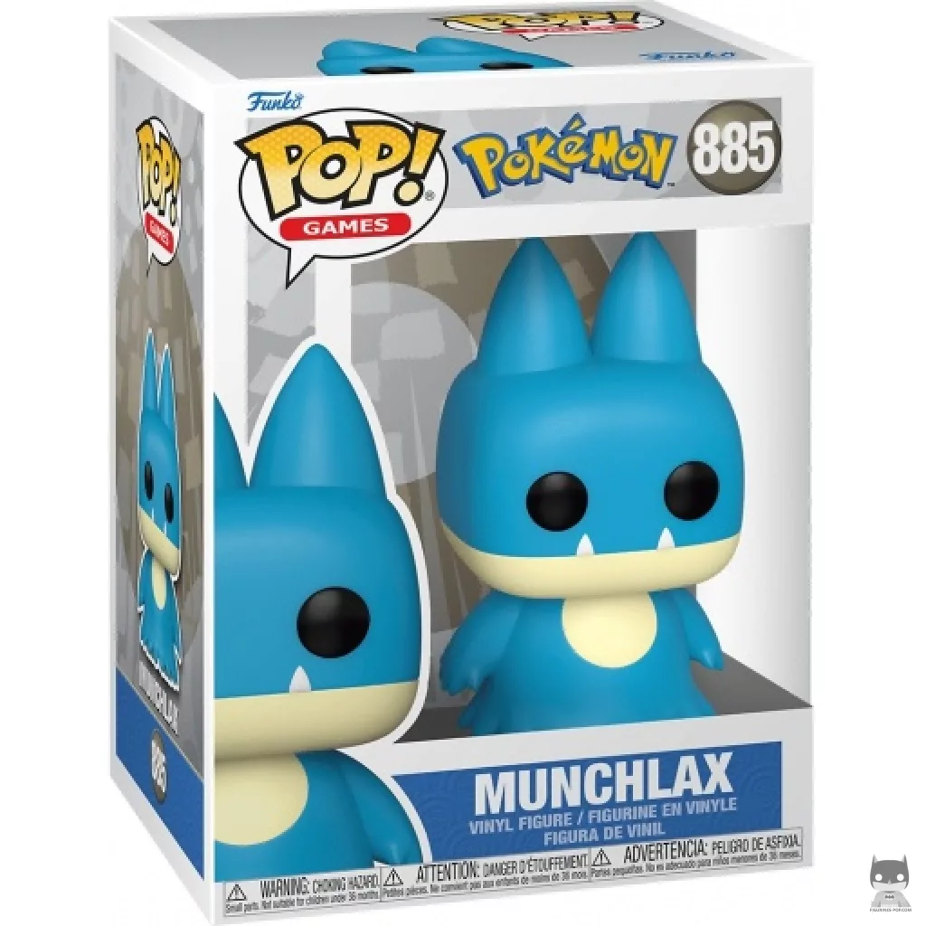 Figura Funko Pop! Munchlax en su caja