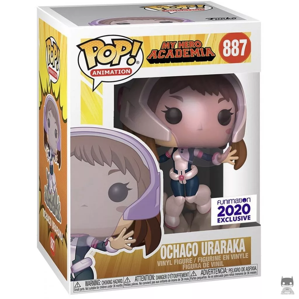 Figura Funko Pop! Ochaco Uraraka en su caja