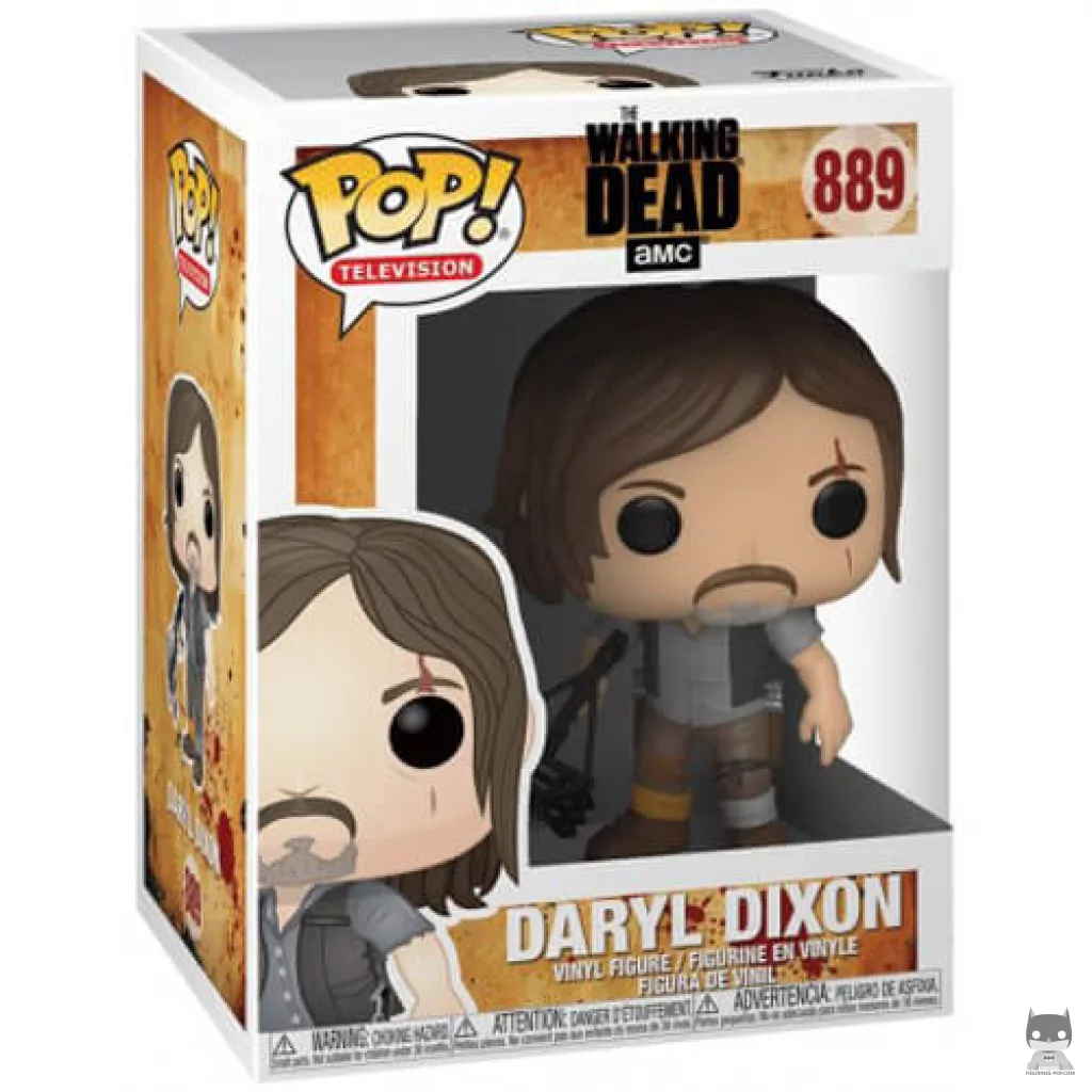Figura Funko Pop! Daryl Dixon en su caja