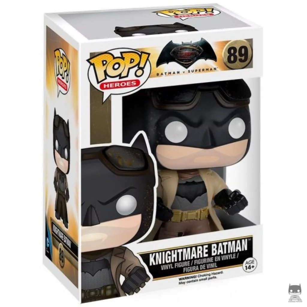Figura Funko Pop! Batman Knightmare en su caja