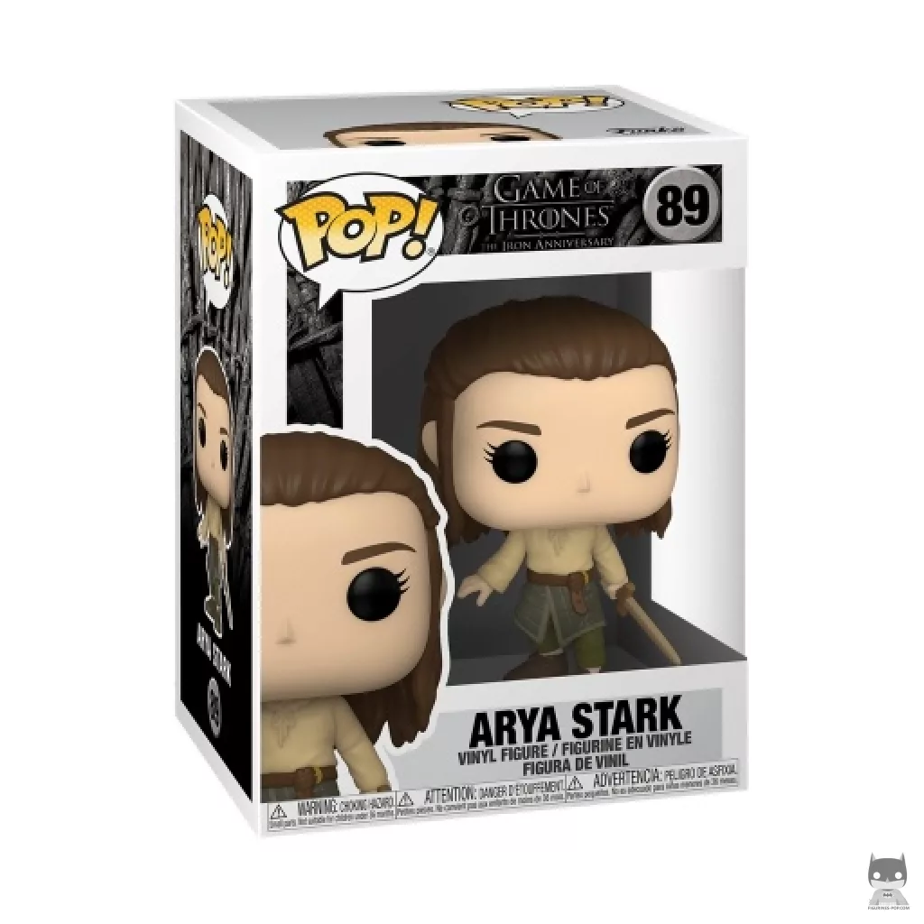 Figura Funko Pop! Arya Stark en su caja