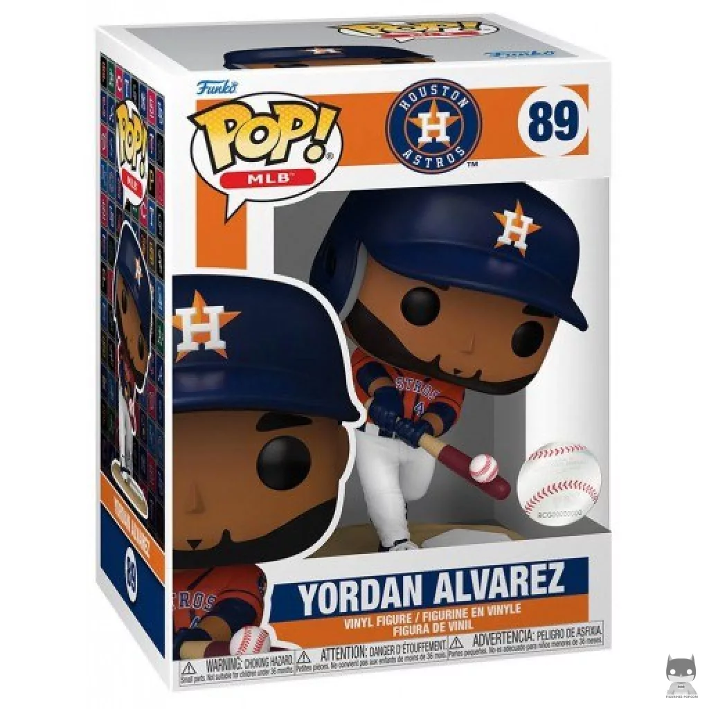 Figura Funko Pop! Yordan Alvarez en su caja