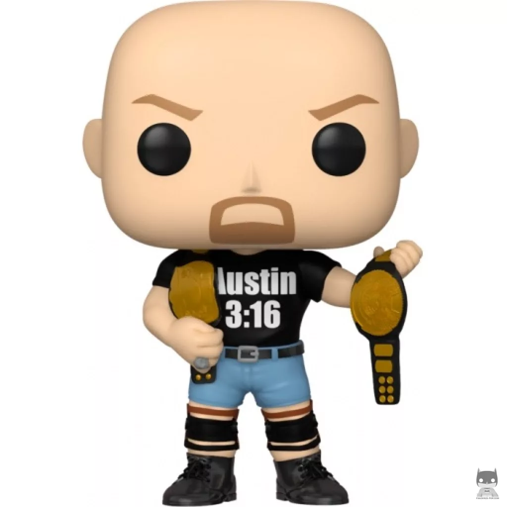 Figura Funko Pop! Stone Cold (Metalizado) (WWE)