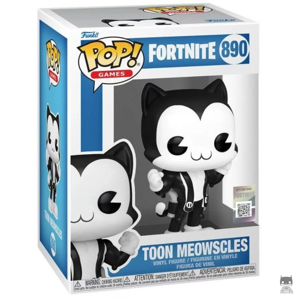 Figura Funko Pop! Toon Meowscles en su caja