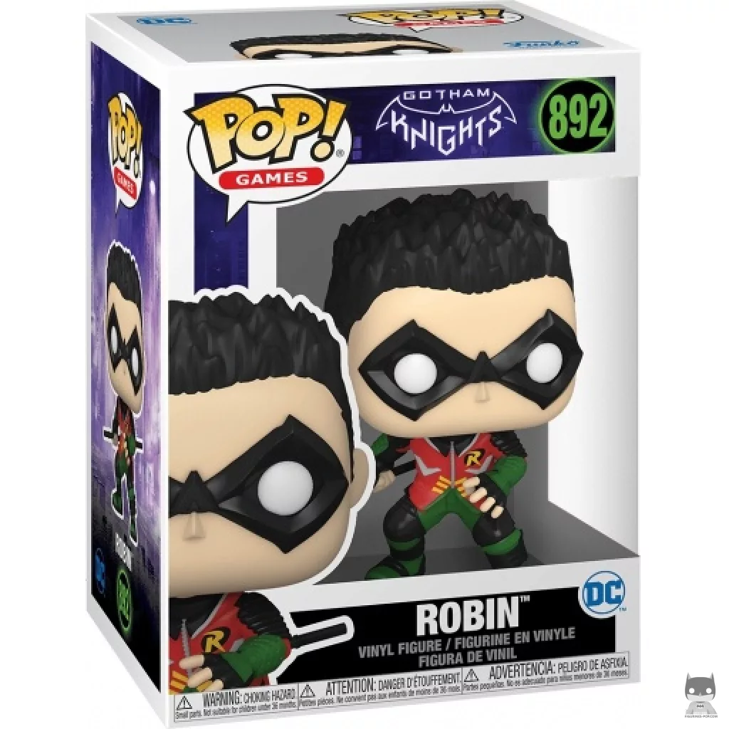 Figura Funko Pop! Robin en su caja