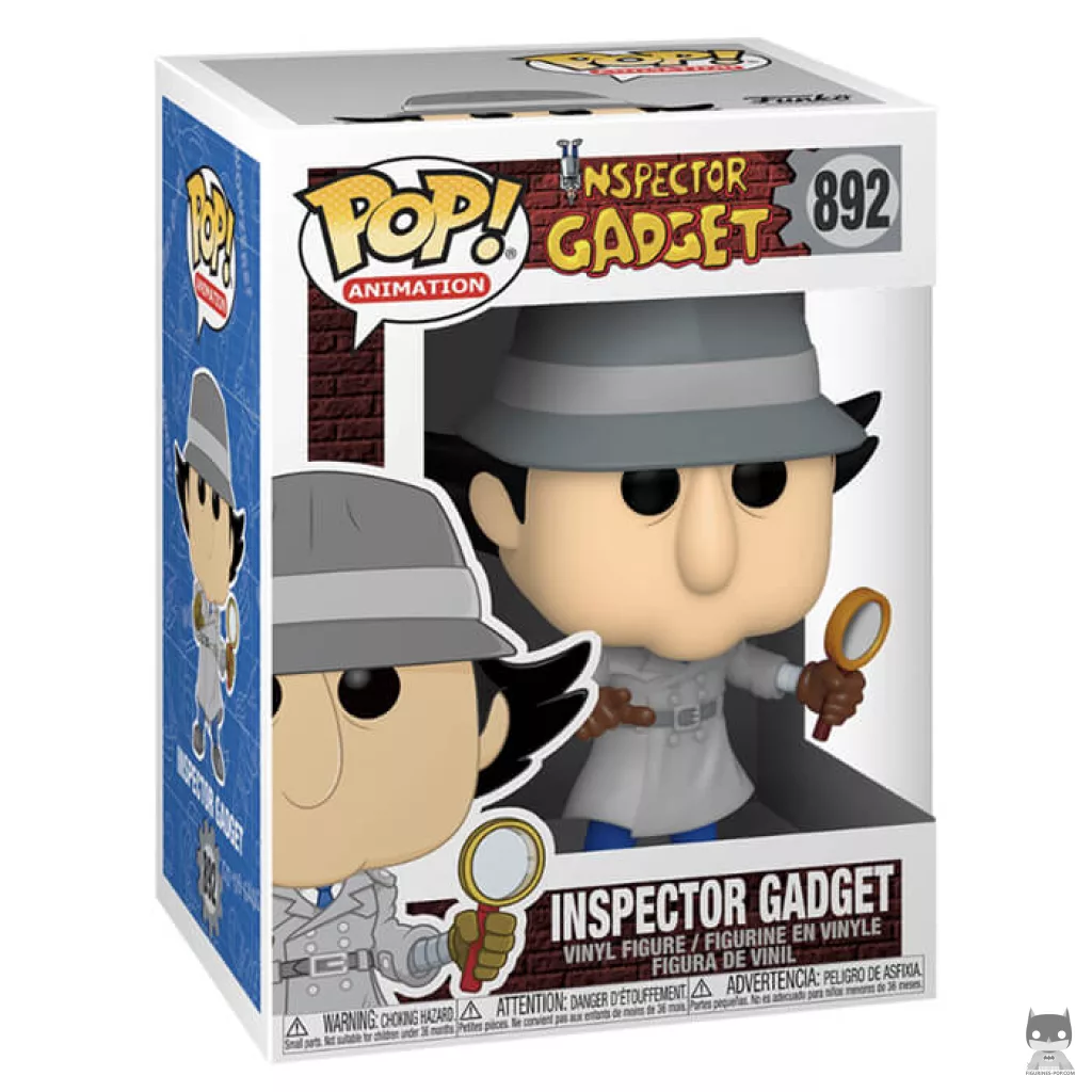 Figura Funko Pop! Inspector Gadget en su caja