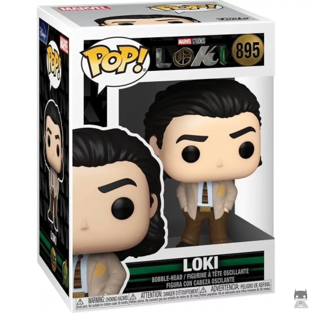 Figura Funko Pop! Loki en su caja
