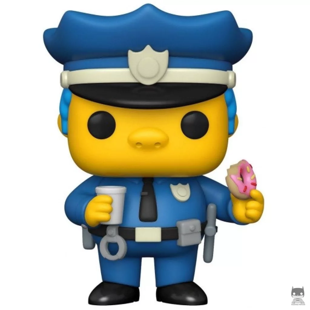 Figura Funko Pop! Jefe Wiggum (Los Simpson)