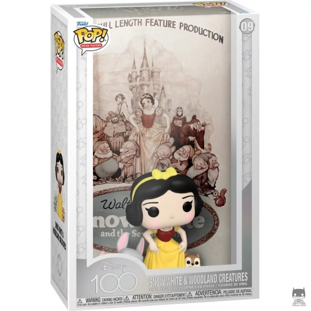 Figura Funko Pop! Blancanieves & los animales del bosque en su caja