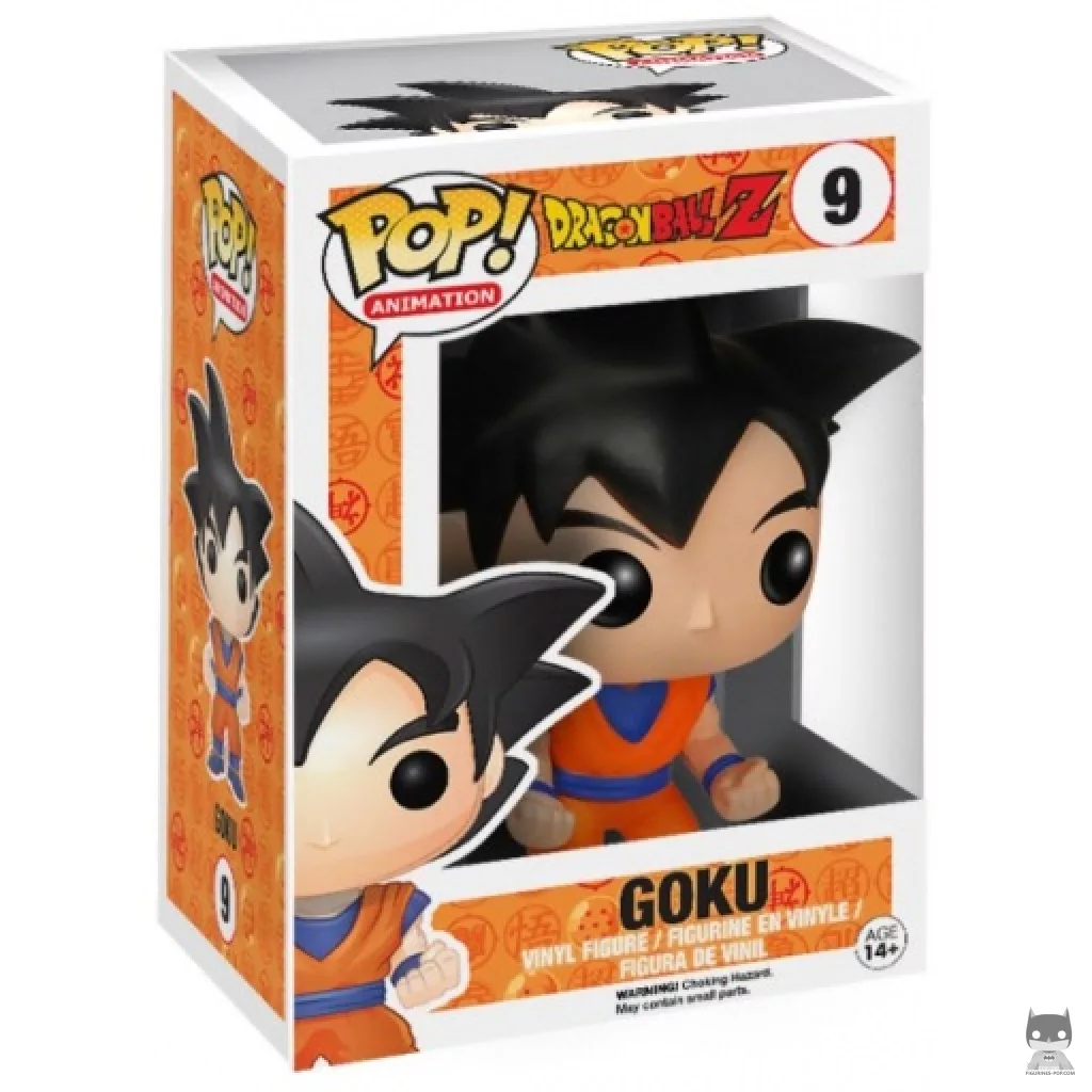 Figura Funko Pop! Goku en su caja