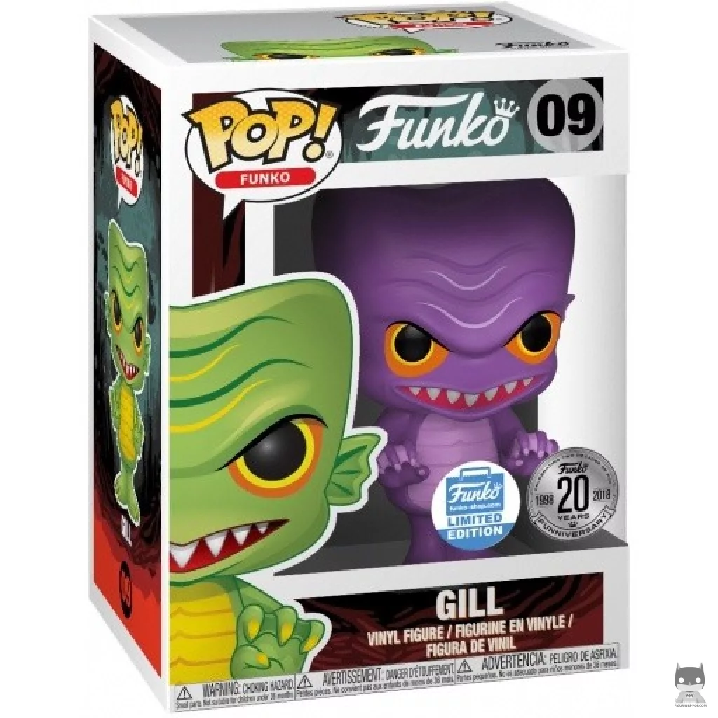 Figura Funko Pop! Gill (Morado) en su caja