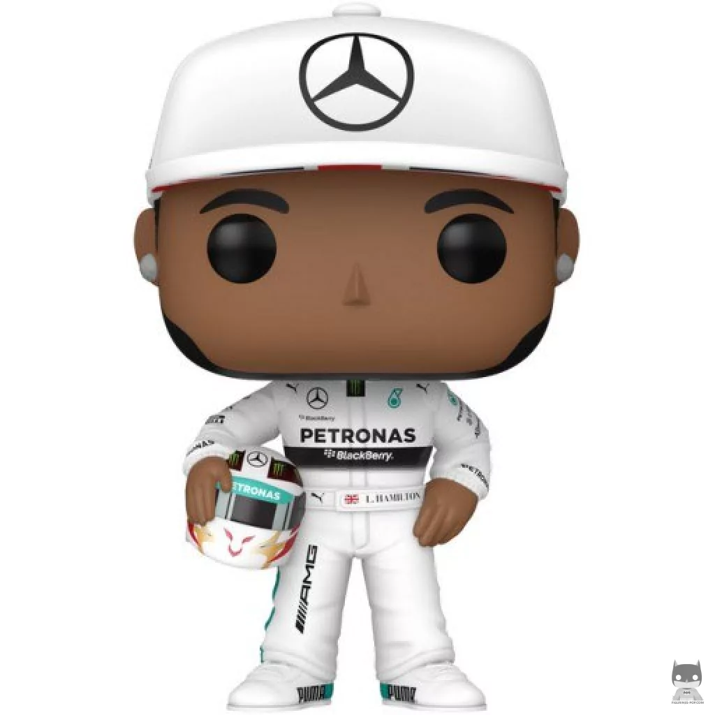 Figura Funko Pop! Lewis Hamilton con casco (Mercedes-AMG Petronas) (Fórmula 1)