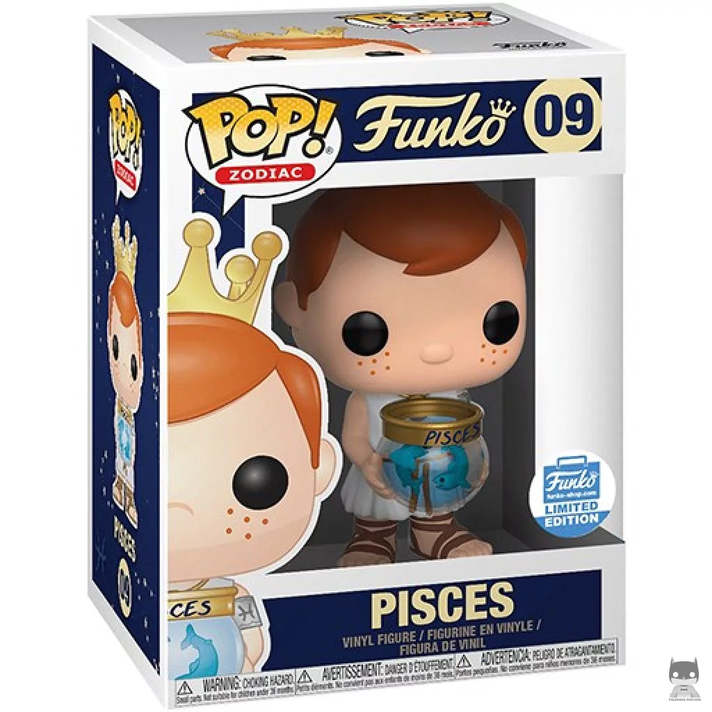 Figura Funko Pop! Piscis (Zodiaco) en su caja