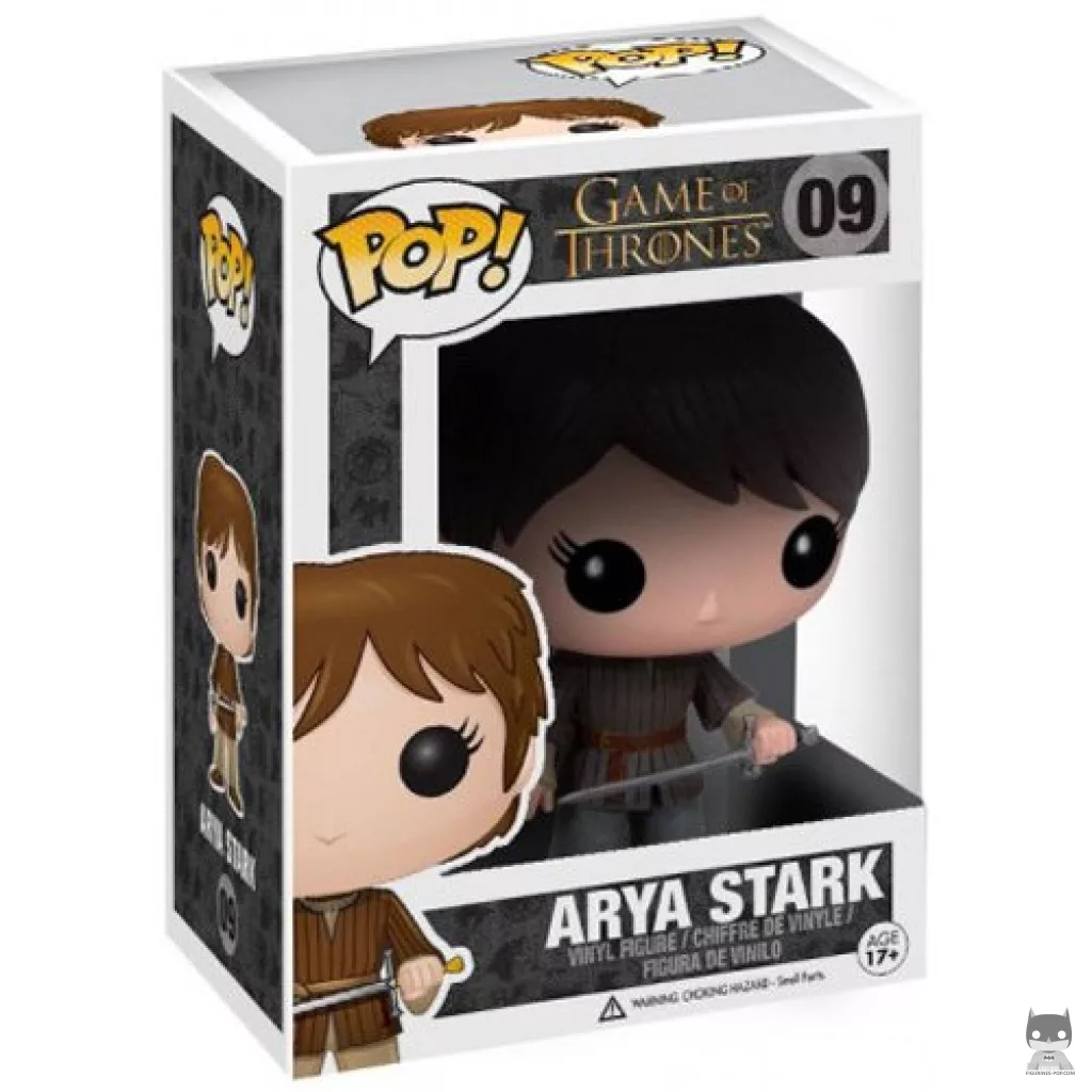 Figura Funko Pop! Arya Stark en su caja