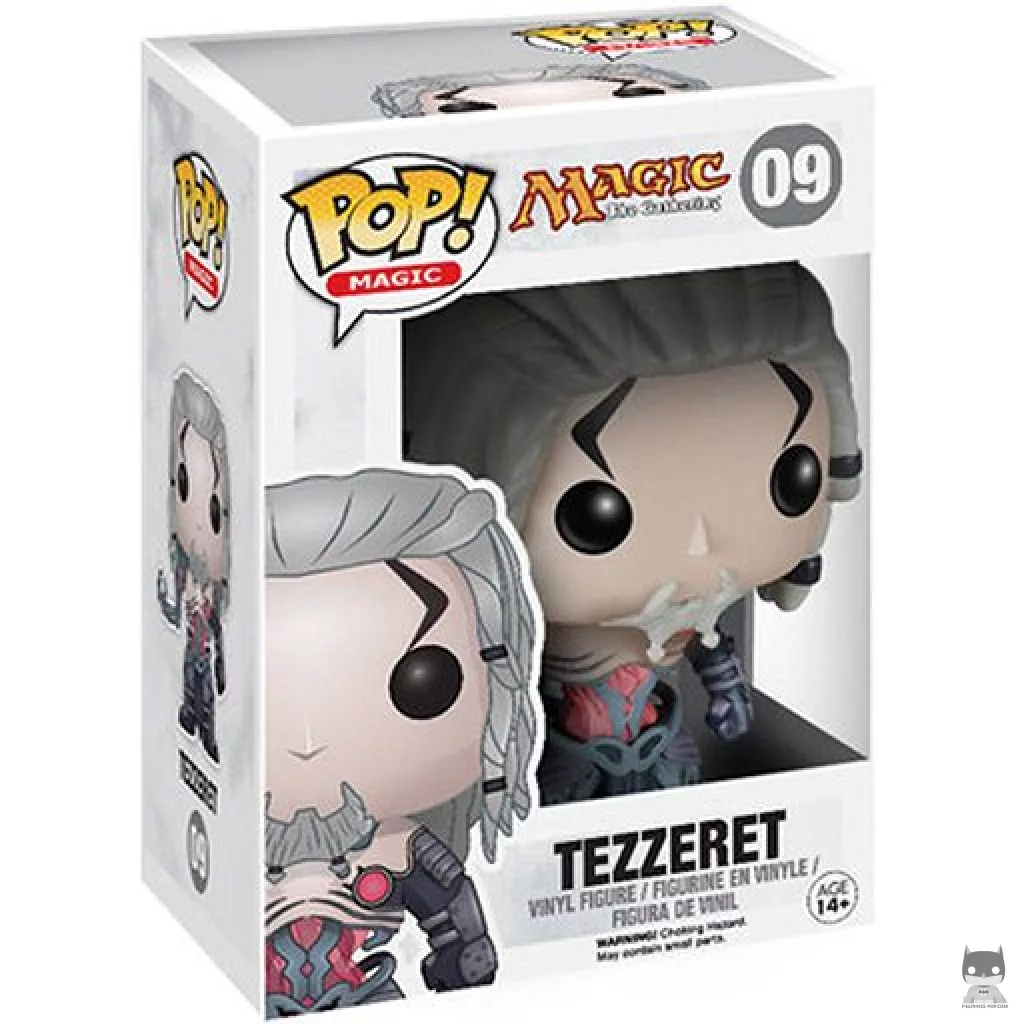 Figura Funko Pop! Tezzeret en su caja