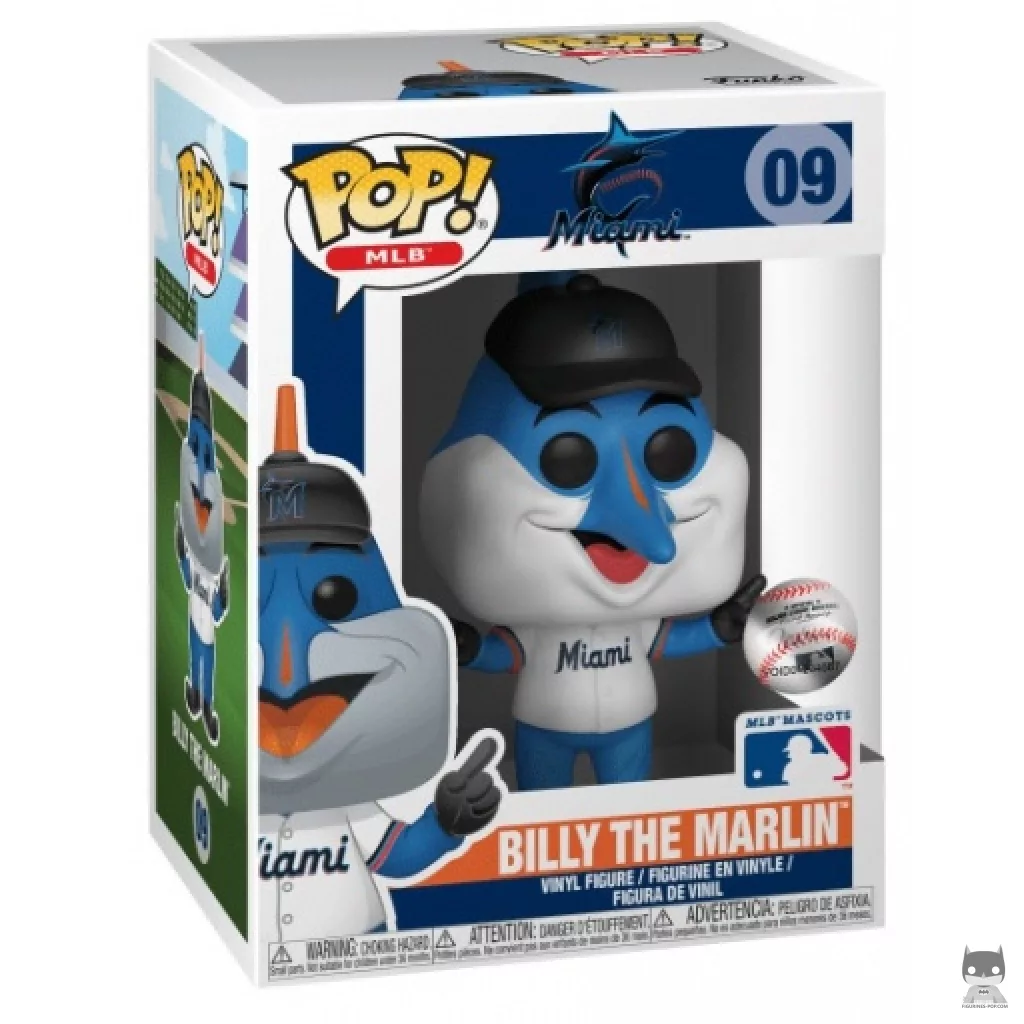 Figura Funko Pop! Billy the Marlin en su caja