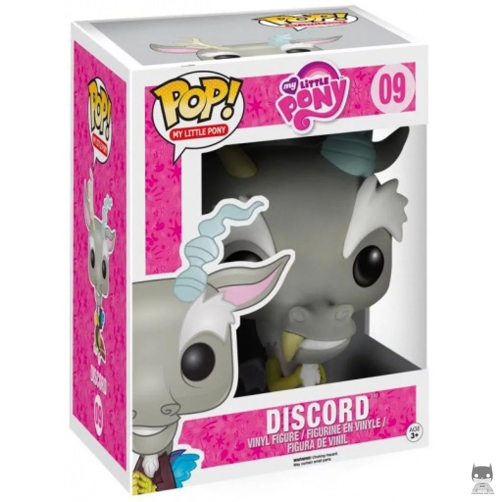 Figura Funko Pop! Discord (Supersized) en su caja