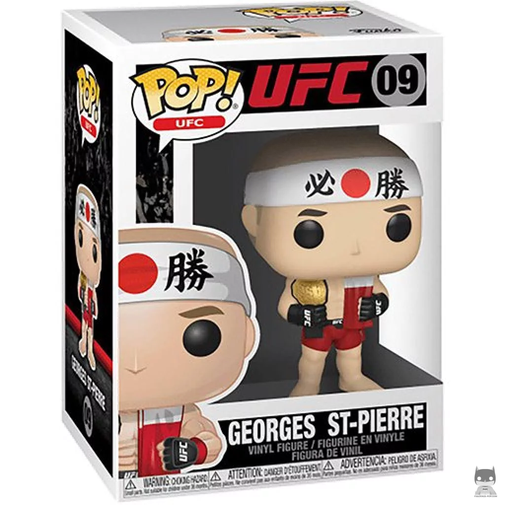 Figura Funko Pop! Georges St-Pierre en su caja