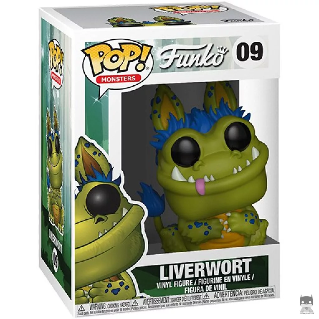 Figura Funko Pop! Liverwort en su caja