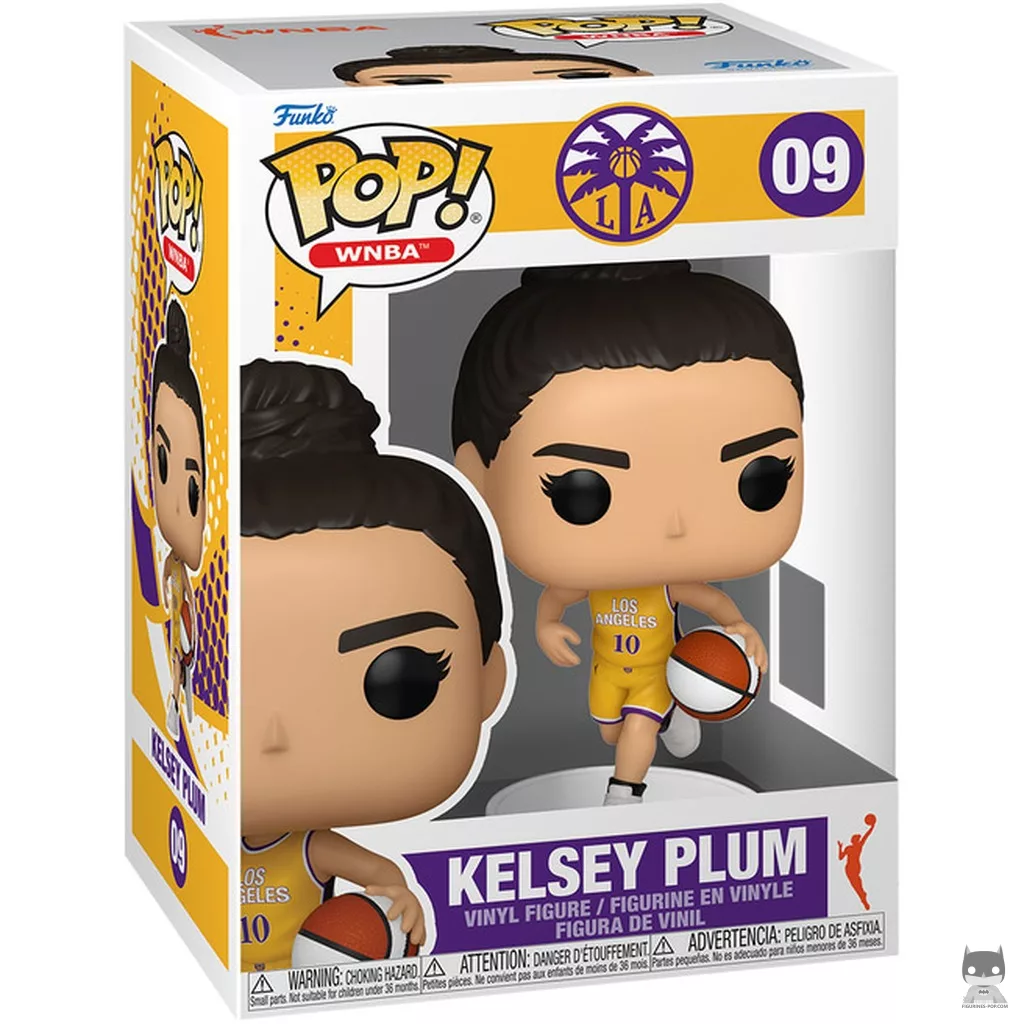 Figura Funko Pop! Kelsey Plum en su caja