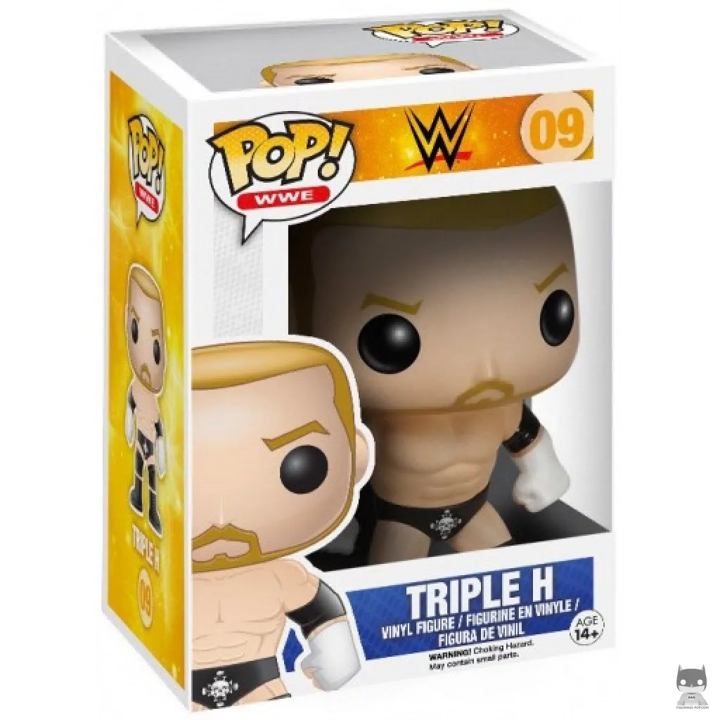 Figura Funko Pop! Triple H en su caja