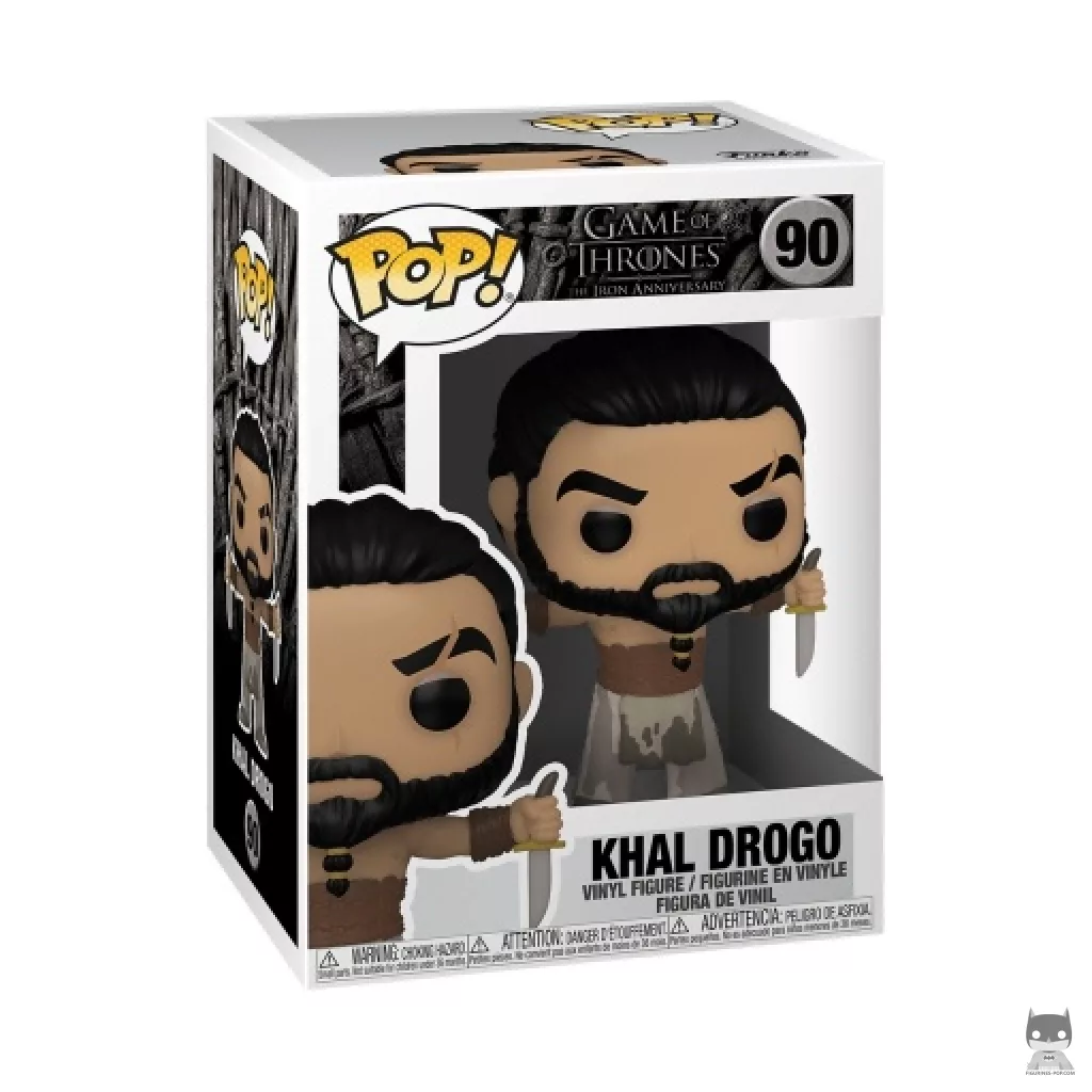 Figura Funko Pop! Khal Drogo en su caja