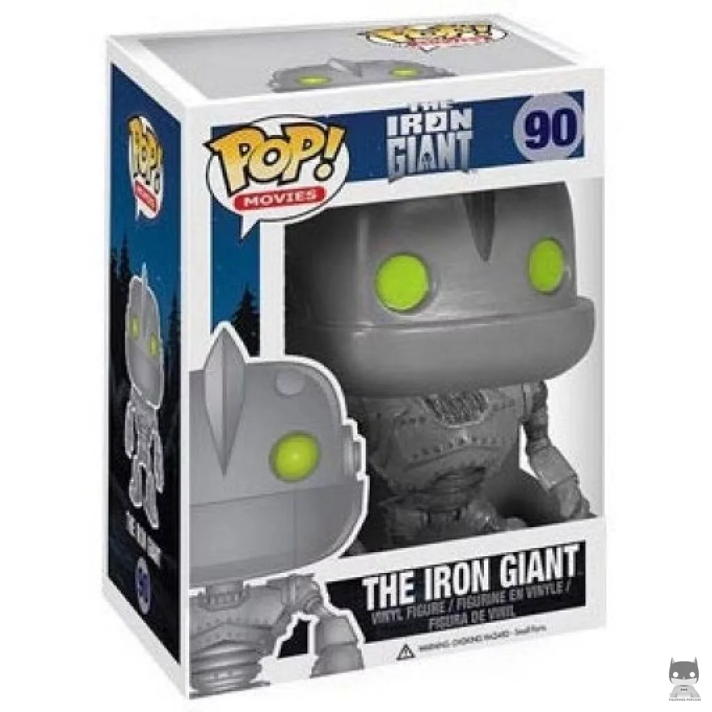 Figura Funko Pop! El gigante de hierro en su caja