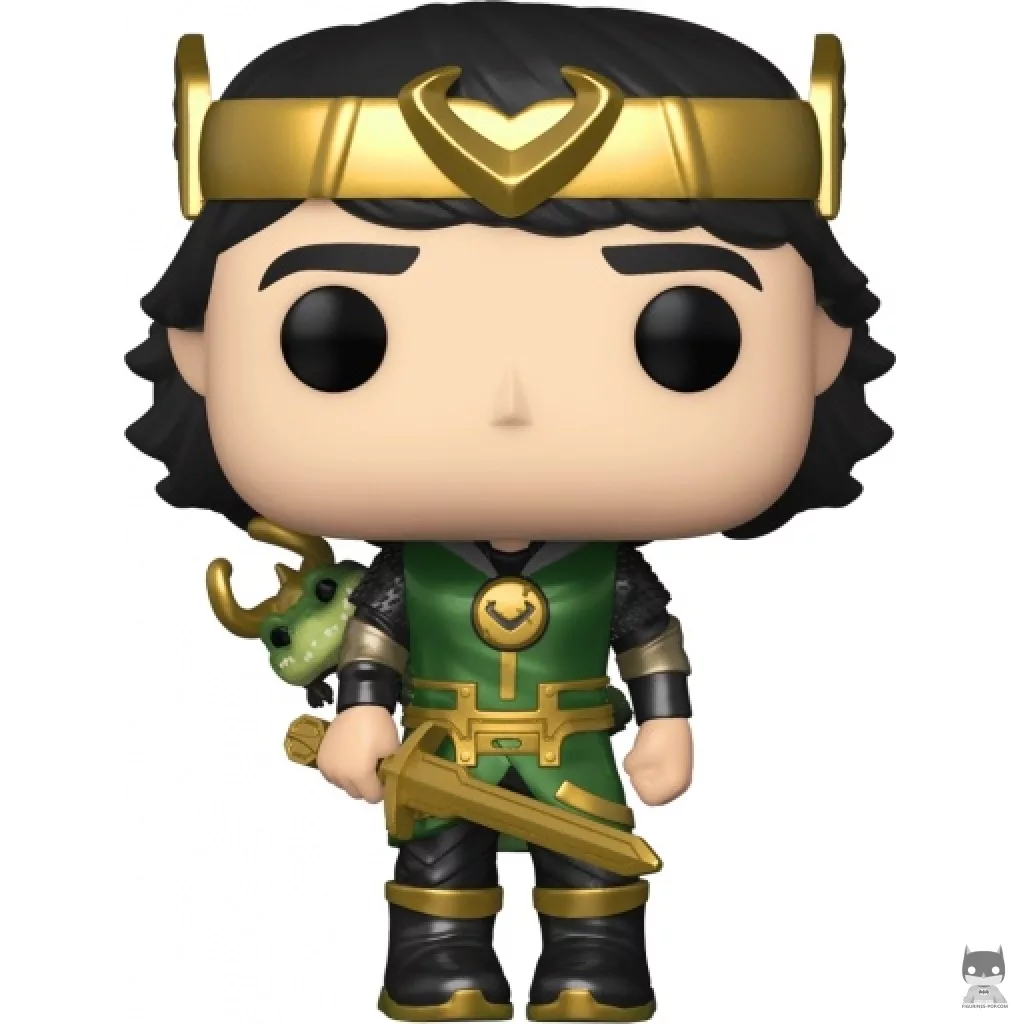 Figura Funko Pop! Loki niño (Metalizado) (Loki)