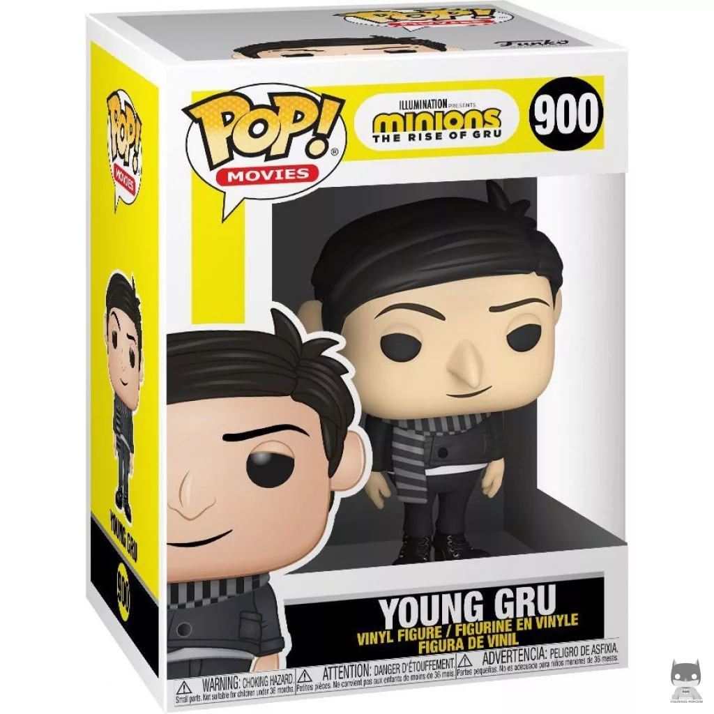 Figura Funko Pop! Gru joven en su caja