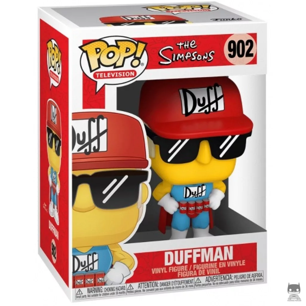 Figura Funko Pop! Duffman en su caja
