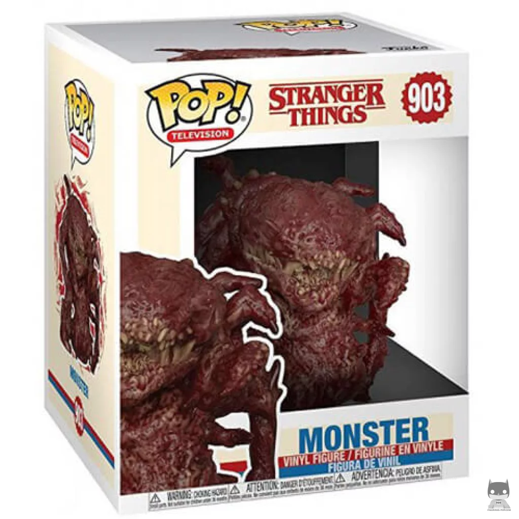 Figura Funko Pop! Monstruo (Supersized) en su caja
