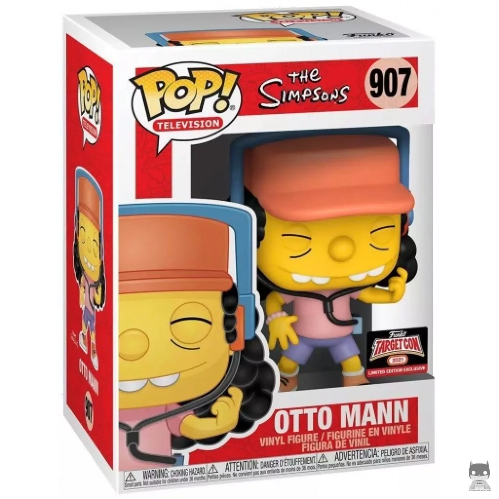 Figura Funko Pop! Otto Mann en su caja
