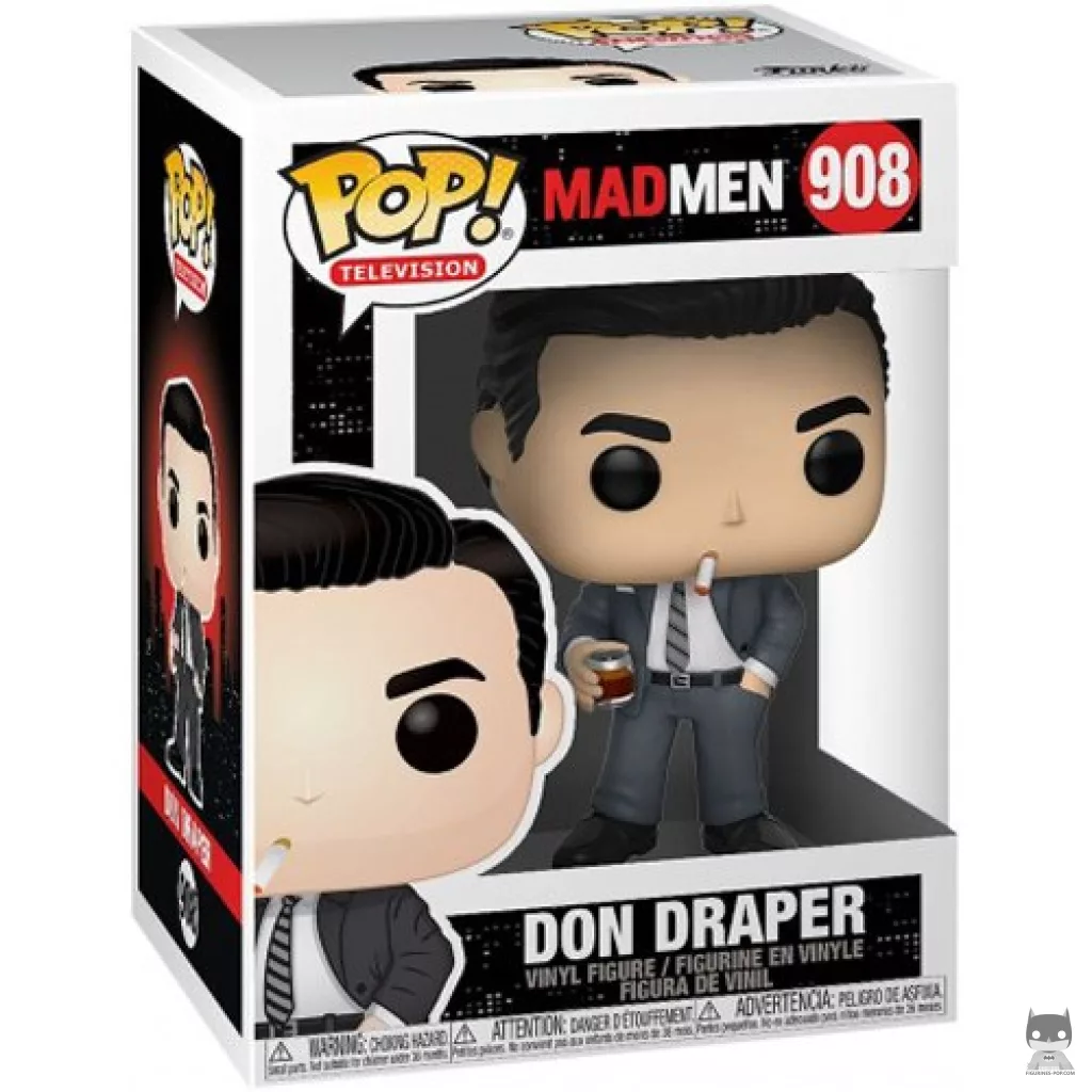 Figura Funko Pop! Don Draper en su caja