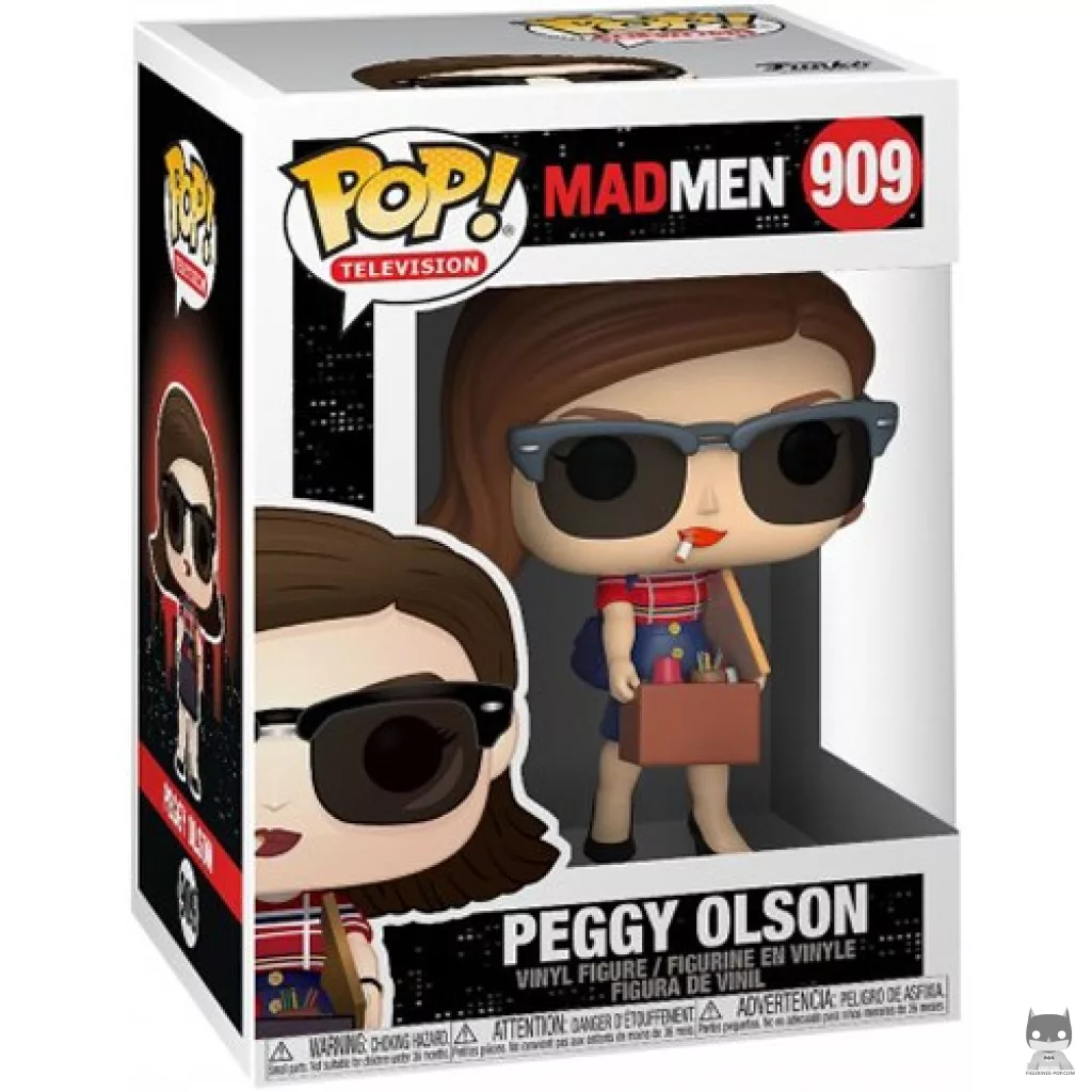 Figura Funko Pop! Peggy Olson en su caja