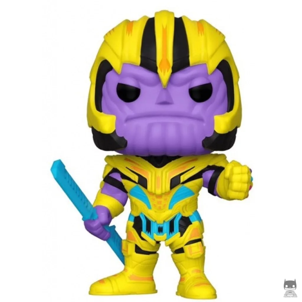 Figura Funko Pop! Thanos (Luz negra) (Vengadores: Endgame)